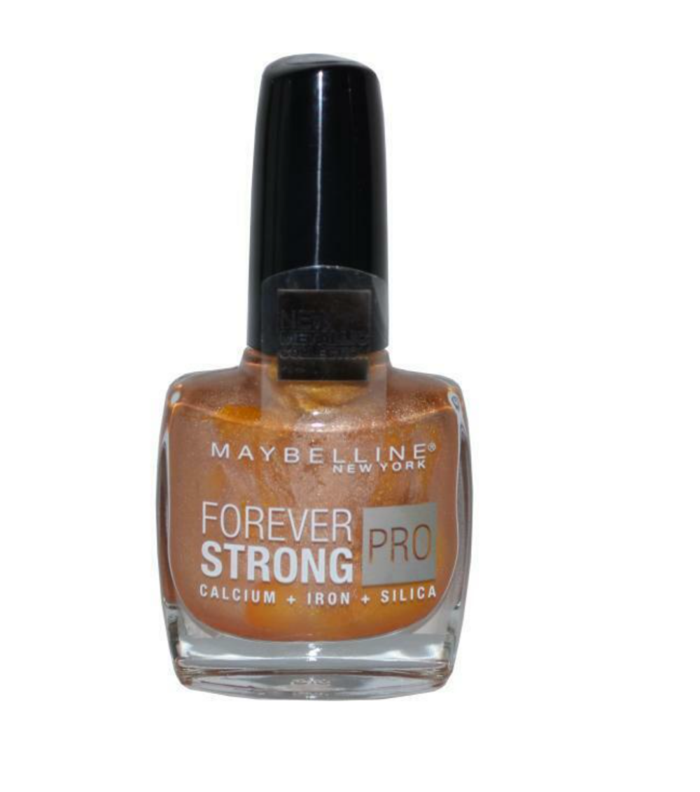 maybelline, forever strong pro up to 7 days wear, nail polish, nr. 830, metallic bronze, 10 ml maybelline, forever strong pro up to 7 days wear, nail polish, nr. 830, metallic bronze, 10 ml