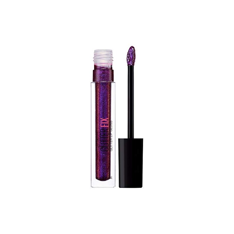 maybelline, glitter fix, lip gloss, 70, wicked tease, 5 ml maybelline, glitter fix, lip gloss, 70, wicked tease, 5 ml