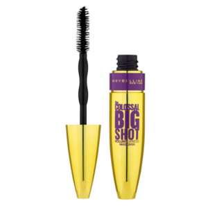 maybelline, the colossal big shot, volumizing, mascara, black, 9.5 ml