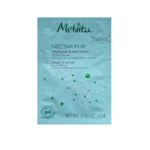 melvita, nectar pur, organic, pore tight, scrub mask, for face, 4 ml *sample