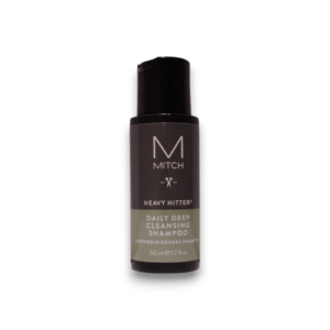 mitch by paul mitchell, hair care heavy hitter, paraben free, hair shampoo, deep cleansing, 50 ml