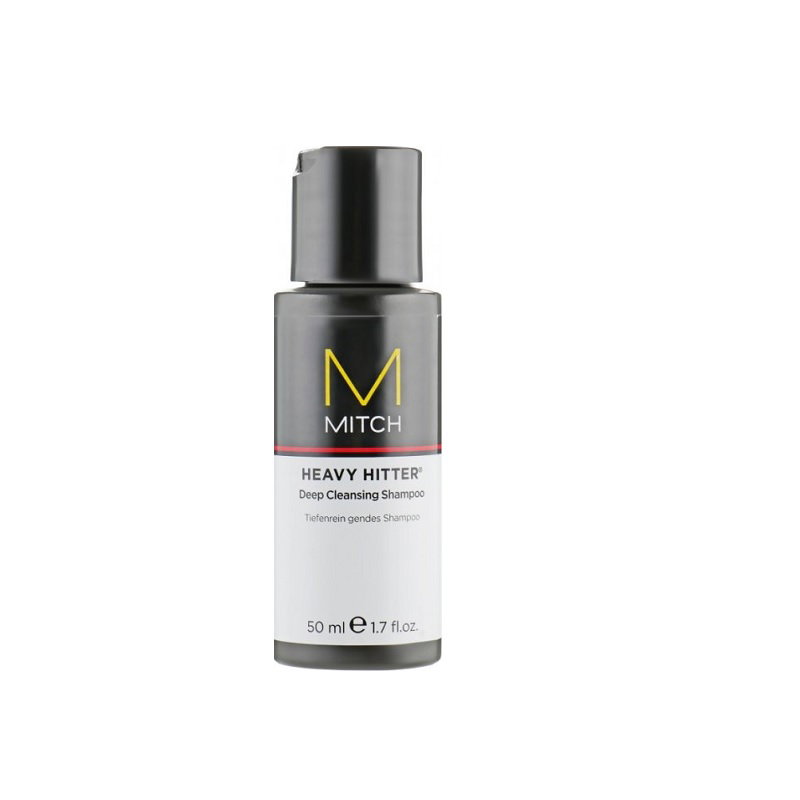 mitch by paul mitchell, hair care heavy hitter, paraben free, hair shampoo, deep cleansing, 50 ml mitch by paul mitchell, hair care heavy hitter, paraben free, hair shampoo, deep cleansing, 50 ml