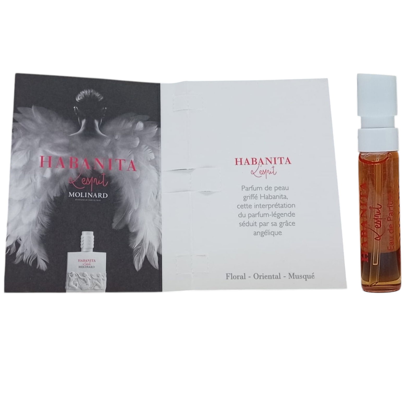 molinard, habanita l'esprit, eau de parfum, for women, 1 ml *vial molinard, habanita l'esprit, eau de parfum, for women, 1 ml *vial
