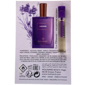 molinard, les elements lavande, eau de parfum, for women, 1 ml *vial