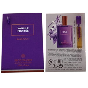 molinard, les elements vanille fruitee, eau de parfum, unisex, 1 ml *vial