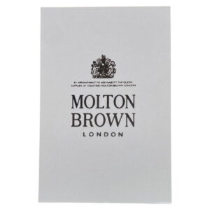 molton brown, molton brown, blotters, white