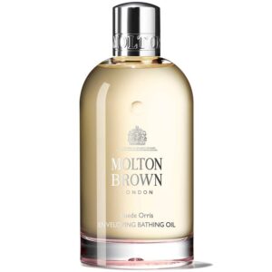 molton brown, suede orris, hydrating, bath oil, 200 ml