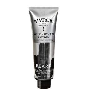 mvrck by paul mitchell, beard care, paraben free, moisturizing, day, lotion, for beard & face, 75 ml