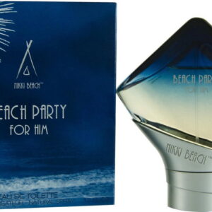 nikki beach, beach party, eau de toilette, for men, 50 ml