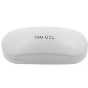 nina ricci, nina ricci, glasses case, white