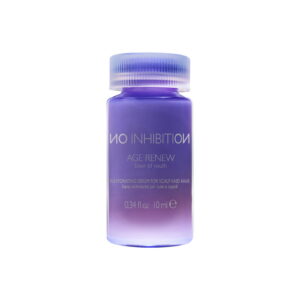 set, no inhibition, age renew rehydrating element o2, hair serum, silky & healthy, 4 pcs, 10 ml