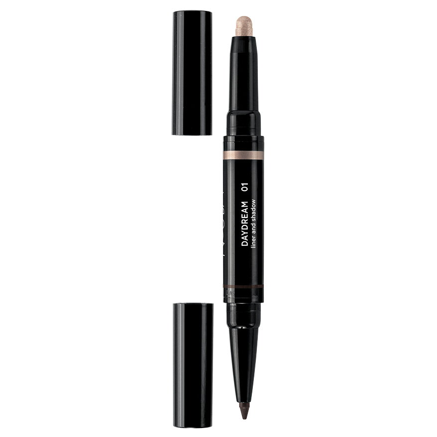 nouba, day dream, liquid eyeliner & cream eyeshadow pencil 2 in 1, 01, 20 g nouba, day dream, liquid eyeliner & cream eyeshadow pencil 2 in 1, 01, 20 g