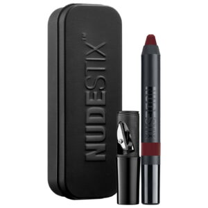 nudestix, intense matte, lip liner & cheek blush 2 in 1, icon, 2.8 g
