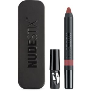 nudestix, intense matte, lip liner & cheek blush 2 in 1, purity, 2.5 g