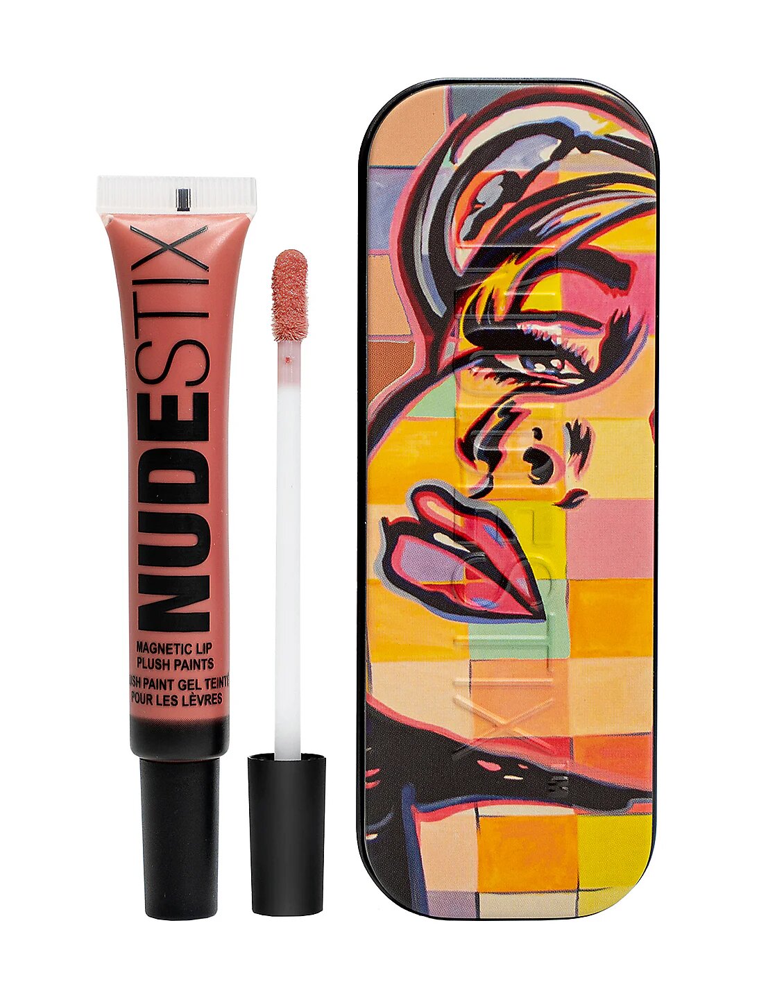 nudestix, magnetic lip , lip gloss, waikiki rose, 10 ml nudestix, magnetic lip , lip gloss, waikiki rose, 10 ml