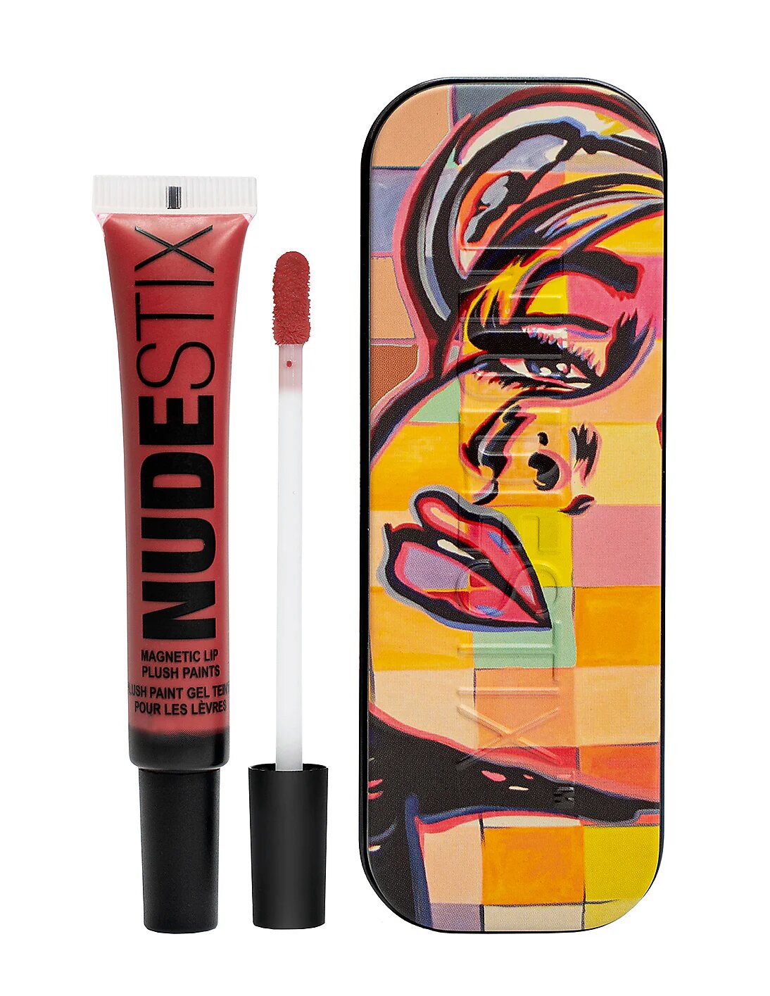 nudestix, magnetic lip , lip gloss, sweet sangria, 10 ml nudestix, magnetic lip , lip gloss, sweet sangria, 10 ml