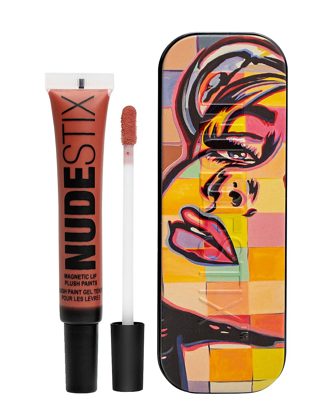 nudestix, magnetic lip , lip gloss, hot paprika, 10 ml nudestix, magnetic lip , lip gloss, hot paprika, 10 ml