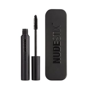nudestix, nudestix, lenghtening and thickening, mascara, black, 8 g