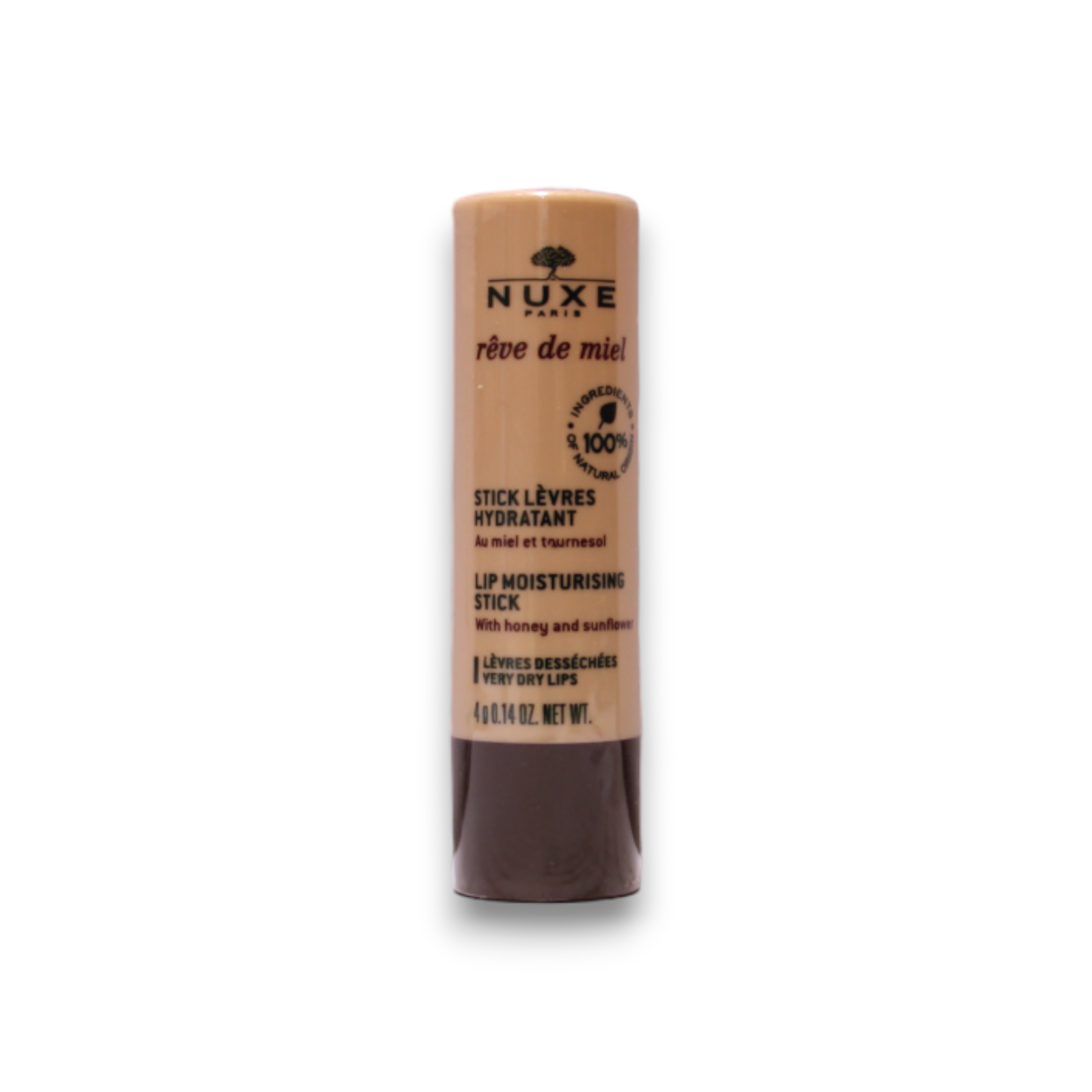 nuxe, reve de miel, vegan, hydrating, lip balm, 4 g nuxe, reve de miel, vegan, hydrating, lip balm, 4 g