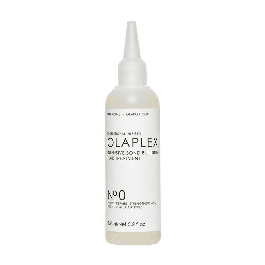 olaplex, intensive bond building no.0, hair lotion treatment, primes/repairs/strengthens & protects, 155 ml olaplex, intensive bond building no.0, hair lotion treatment, primes/repairs/strengthens & protects, 155 ml