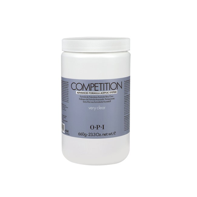 opi, competition, acrylic nail powder, very clear, 660 g opi, competition, acrylic nail powder, very clear, 660 g