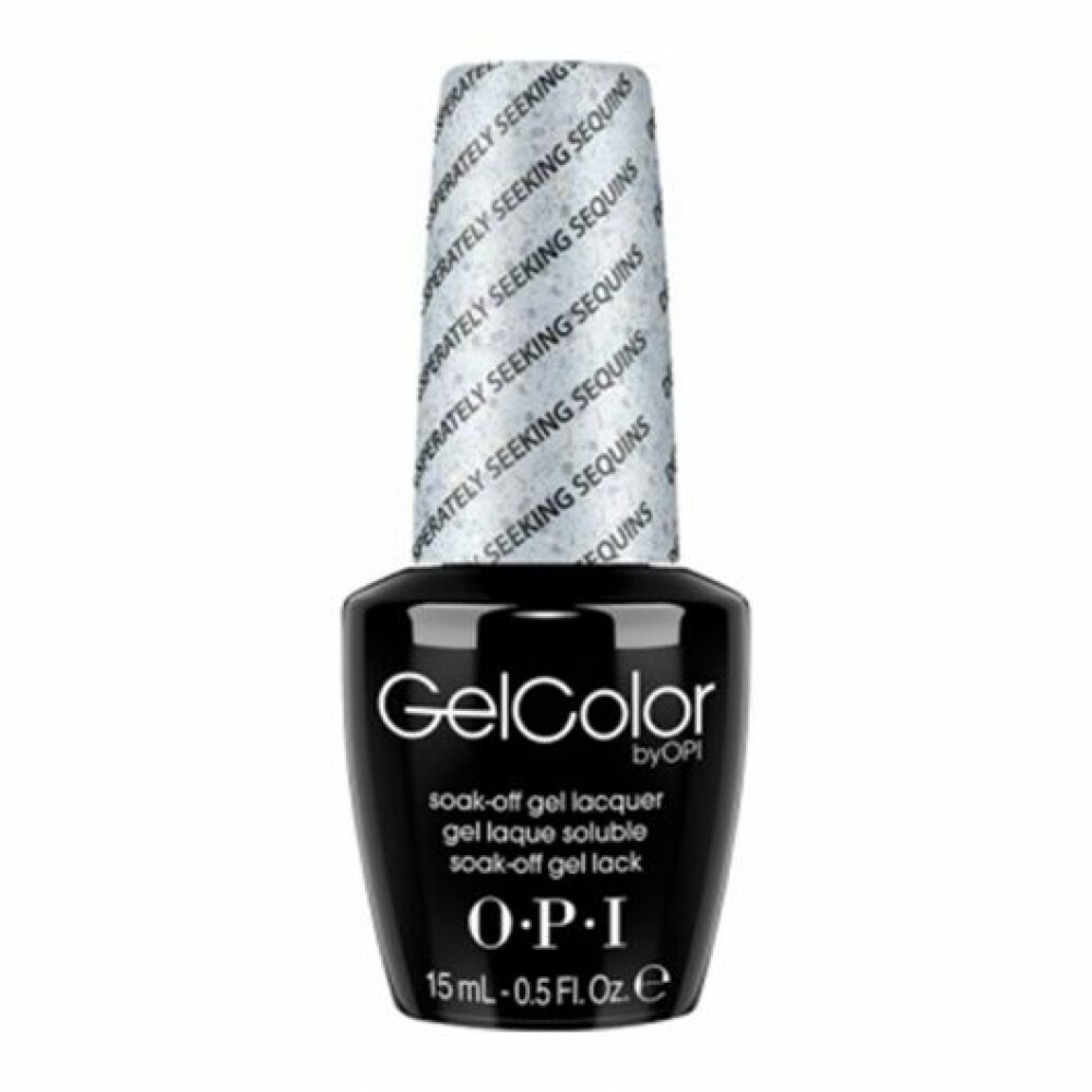 opi, gel color, semi permanent nail polish, desperately seeking sequins, 15 ml opi, gel color, semi permanent nail polish, desperately seeking sequins, 15 ml