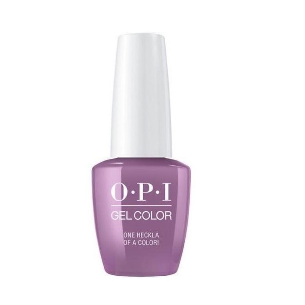 opi, gel color, semi permanent nail polish, one heckla of a color!, 15 ml opi, gel color, semi permanent nail polish, one heckla of a color!, 15 ml