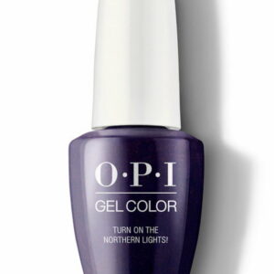 opi, gel color, semi permanent nail polish, gc i57, turn on the northern lights!, 15 ml