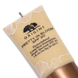 origins, pretty in bloom, long wearing, cream foundation, 610, deep neutral, spf 20, 30 ml