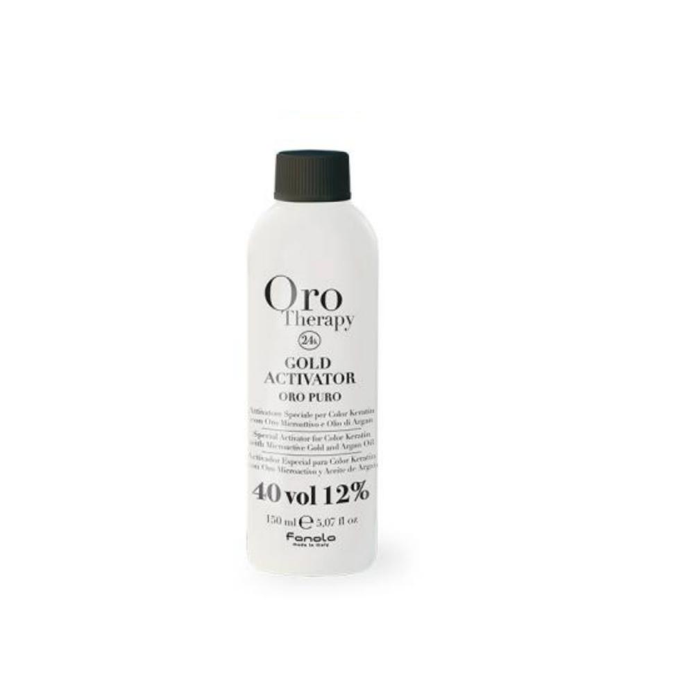 oro therapy, gold, hair oxidant lotion, 12%, 40 vol, 150 ml oro therapy, gold, hair oxidant lotion, 12%, 40 vol, 150 ml