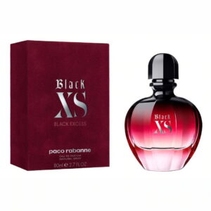 paco rabanne, black xs, eau de parfum, for women, 80 ml