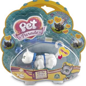 pet parade, cat in blister, with accessories, collectible figures, for girls, 3+ years