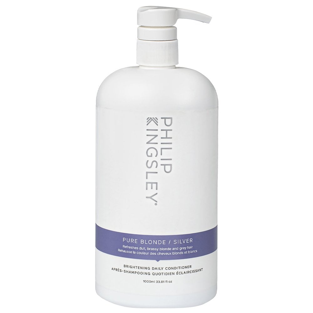philip kingsley, pure blonde/silver brightening, hair conditioner, for colour protection, 1000 ml philip kingsley, pure blonde/silver brightening, hair conditioner, for colour protection, 1000 ml
