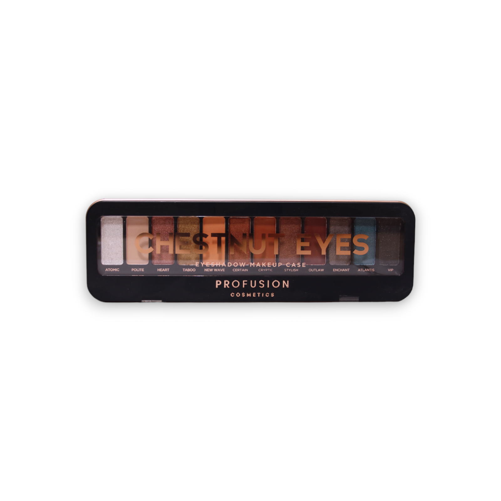 profusion, chestnut eyes, eyeshadow palette, 12 shades, 25 g profusion, chestnut eyes, eyeshadow palette, 12 shades, 25 g