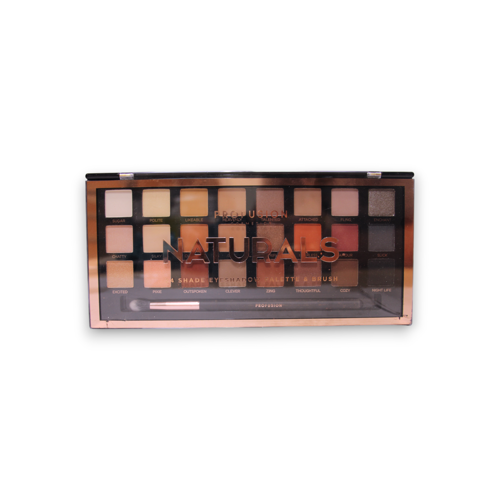 profusion, profusion, eyeshadow palette, naturals, 26 g profusion, profusion, eyeshadow palette, naturals, 26 g