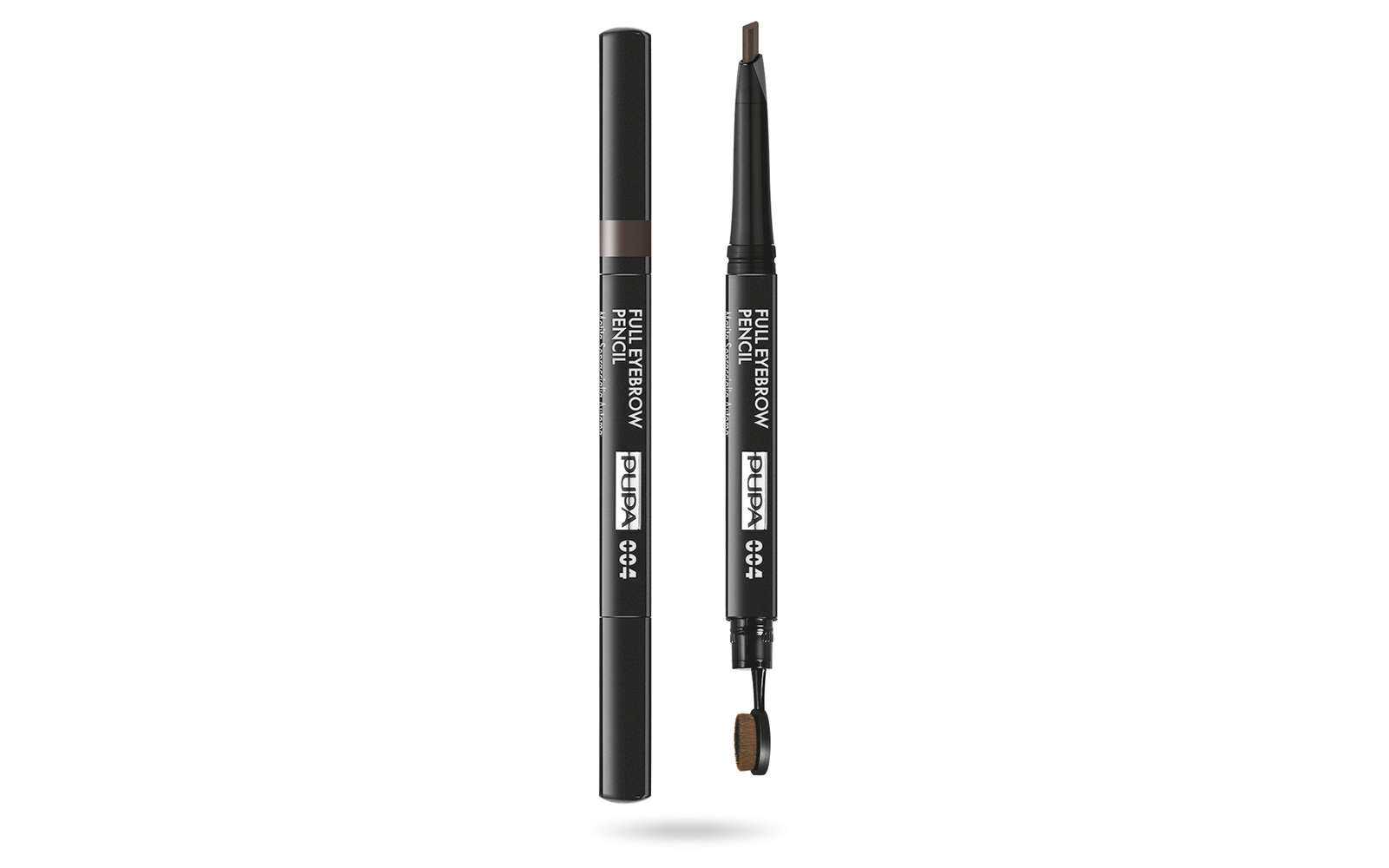 pupa, full, paraben free, definer, double ended, eyebrow cream pencil & brush 2 in 1, 004, extra dark, 0.2 g pupa, full, paraben free, definer, double ended, eyebrow cream pencil & brush 2 in 1, 004, extra dark, 0.2 g