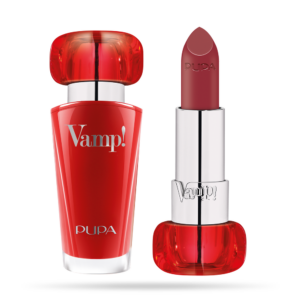 pupa, vamp!, paraben free, volume, cream lipstick, 200, tawny red, 3.5 g