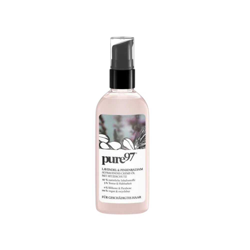 pure97, lavendel & pinien, hair cream treatment, for heat protectant, 100 ml pure97, lavendel & pinien, hair cream treatment, for heat protectant, 100 ml