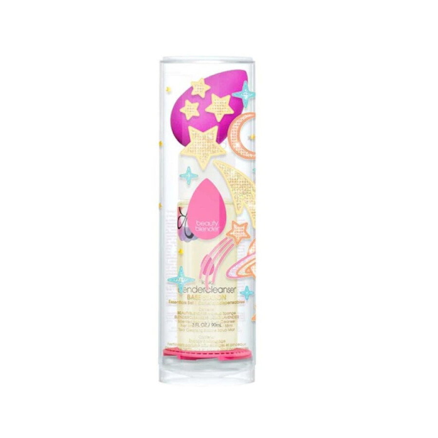 pureness set beautyblender: base station, makeup sponge, violet + base station, brush & sponge cleanser lotion, 90 ml + beautyblender, cleansing, cleansing pads pureness set beautyblender: base station, makeup sponge, violet + base station, brush & sponge cleanser lotion, 90 ml + beautyblender, cleansing, cleansing pads
