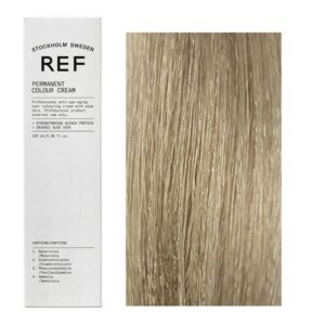 ref stockholm, permanent colour, vegan, permanent hair dye, 8.1 light ash blonde, 100 ml