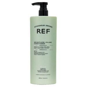 ref stockholm, weightless volume, sulfates free, hair conditioner, smoothens & volume, 1000 ml