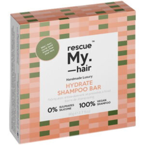 rescue, infuse my colour, hair shampoo bar, for nourishing, 80 g