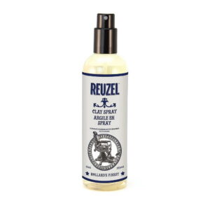 reuzel, clay, argile, hair spray, for definition & texture, light hold, 355 ml