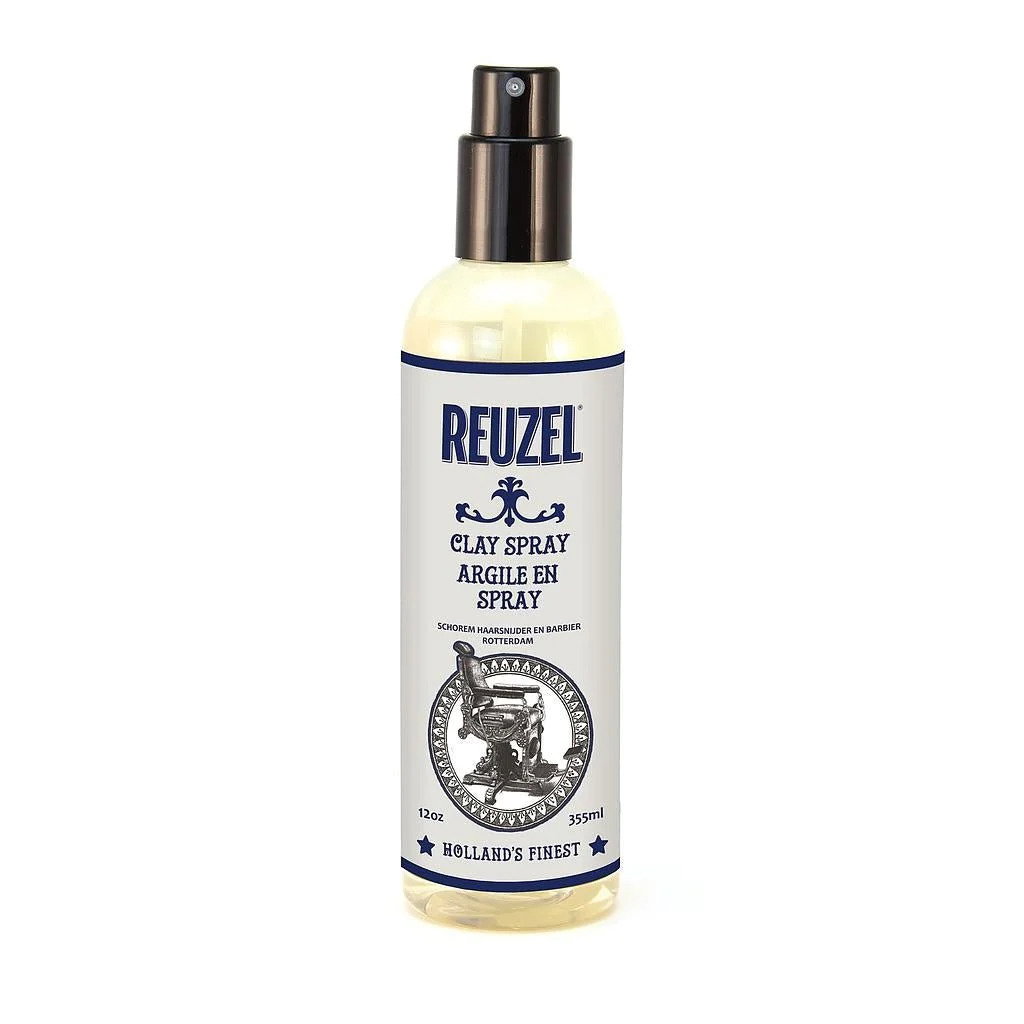 reuzel, clay, argile, hair spray, for definition & texture, light hold, 355 ml reuzel, clay, argile, hair spray, for definition & texture, light hold, 355 ml