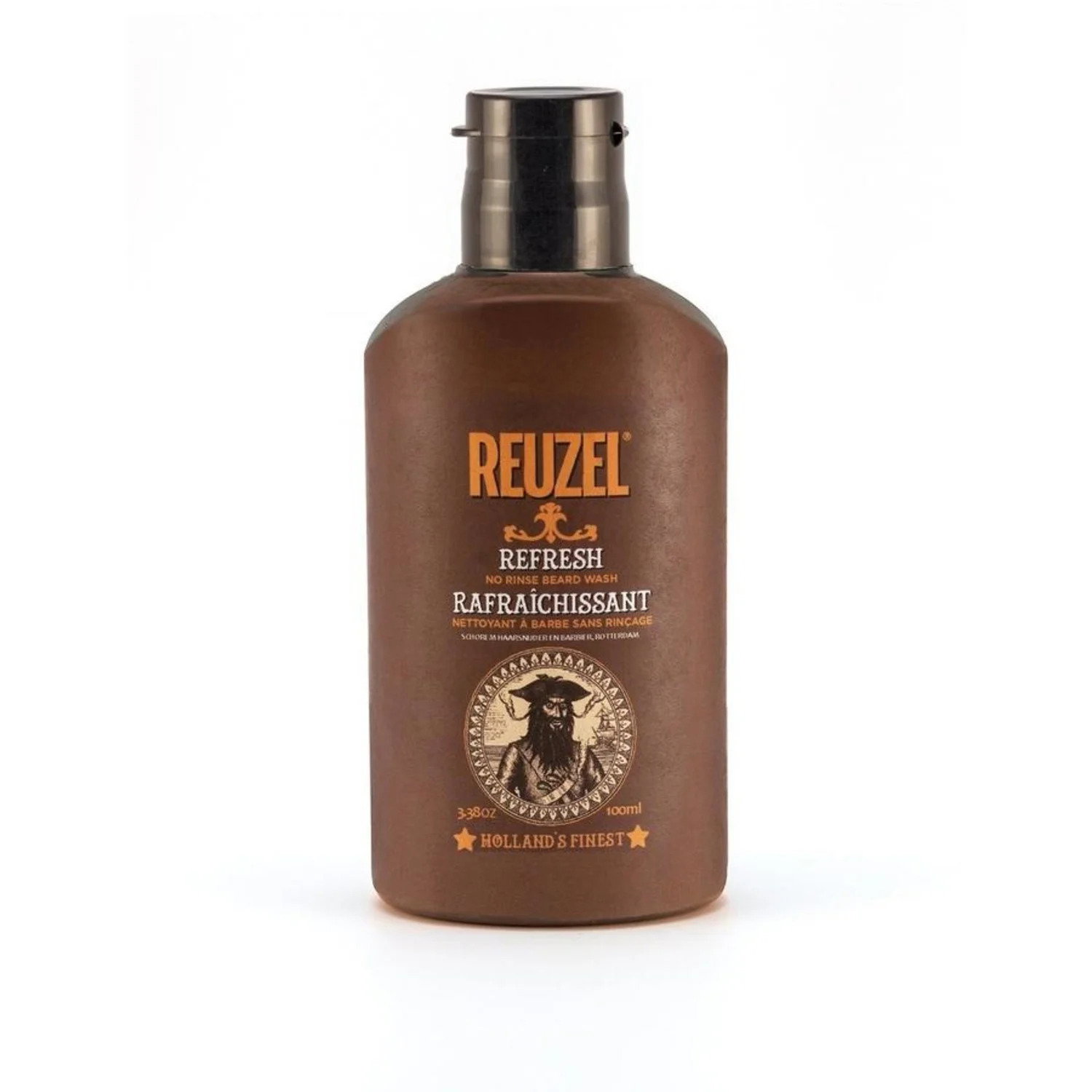 reuzel, refresh no rinse, beard shampoo, moisture and shine, 100 ml reuzel, refresh no rinse, beard shampoo, moisture and shine, 100 ml