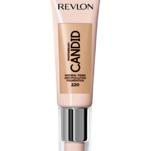 revlon, candid, anti pollution, liquid foundation, 220, sand beige, 22 ml