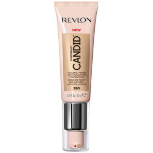 revlon, photoready candid, natural finish, cream foundation, 260, chai, 22 ml