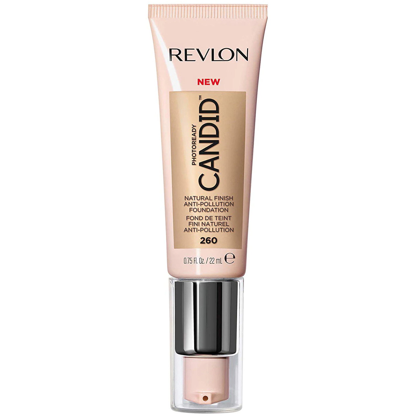revlon, photoready candid, natural finish, cream foundation, 260, chai, 22 ml revlon, photoready candid, natural finish, cream foundation, 260, chai, 22 ml
