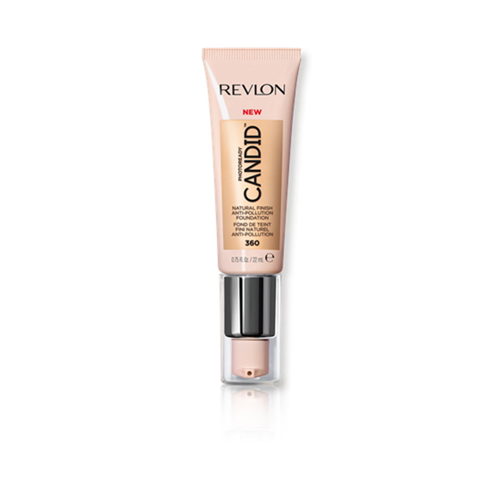 revlon, photoready candid, natural finish, cream foundation, 360, cashew, 22 ml revlon, photoready candid, natural finish, cream foundation, 360, cashew, 22 ml