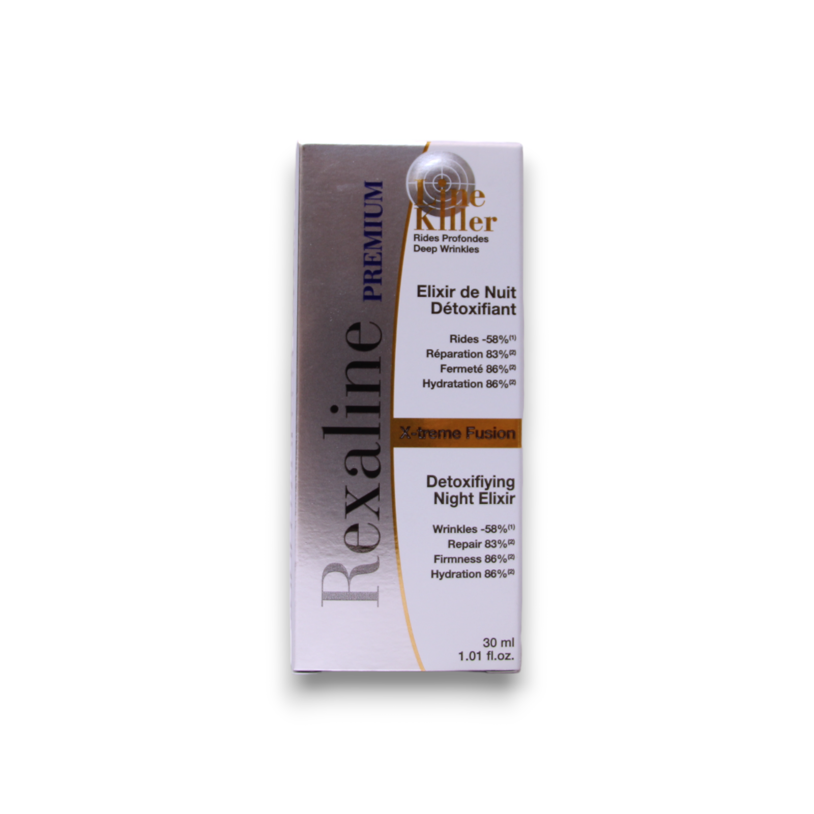 rexaline, line killer x treme, firmness & anti wrinkle, night, serum, for face, 30 ml rexaline, line killer x treme, firmness & anti wrinkle, night, serum, for face, 30 ml